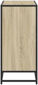 vidaXL Regał na książki, dąb sonoma, 80,5x35x76 cm 5