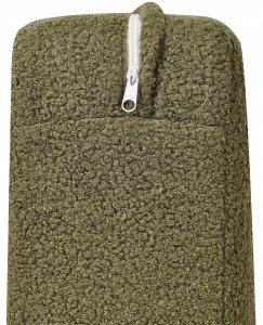 Beliani Fotel ASKER Boucle Ciemnozielony 12