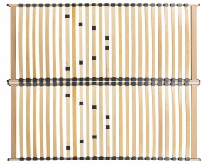 Beliani Stelaż do łóżka VOUZIERS 160 x 200 cm 3