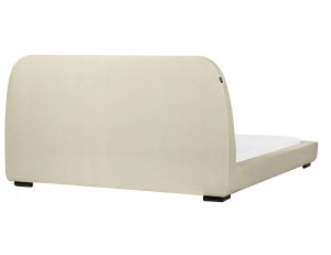Beliani Łóżko ROISEL 160 x 200 cm Kremowy 5