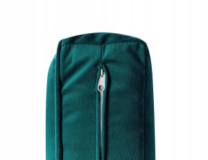 Beliani Sofa rozkładana welurowa szmaragdowa SAARELA 13