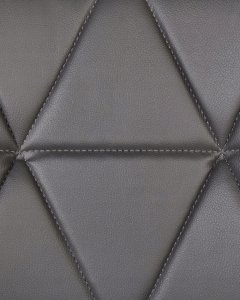 Beliani Krzesło biurowe ze sztucznej skóry grafitowe VALETTA 9