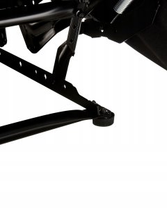 Beliani Rozkładany fotel BERGEN II Ciemnoszary 11