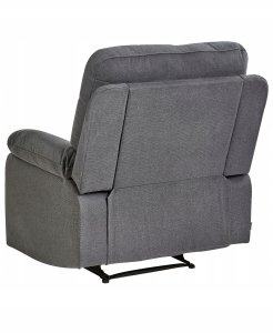 Beliani Rozkładany fotel BERGEN II Ciemnoszary 8