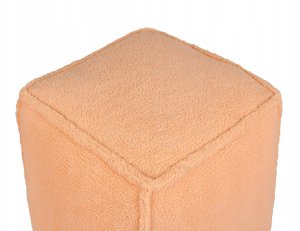 Beliani Puf 40 x 40 x 40 cm pomarańczowy ALIPUR 4