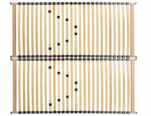 Beliani Stelaż do łóżka VOUZIERS 180 x 200 cm 3