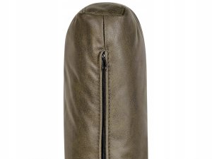 Beliani Szezlong lewostronny zielony REBAIS 9