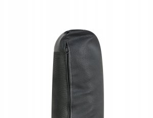 Beliani Moduł 1-osobowy ekoskóra czarny UNSTAD 6