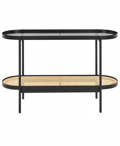 Beliani Konsola RENO Czarny 4