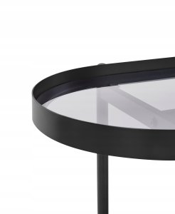 Beliani Konsola RENO Czarny 5