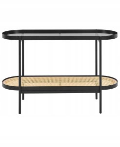 Beliani Konsola RENO Czarny 8