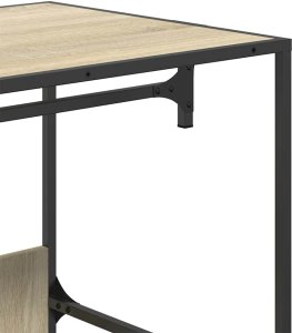 vidaXL Szafa, dąb sonoma, 90x50x180 cm, materiał drewnopochodny 7