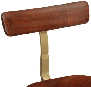 vidaXL Hokery barowe 2 szt. 49x43x88 cm Drewno lite Mango 5