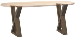 vidaXL Nogi do stolika kawowego 2 szt. Stal 8