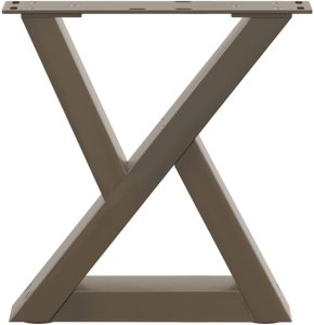 vidaXL Nogi do stolika kawowego 2 szt. Stal 5