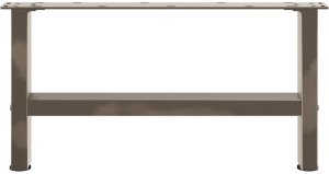 vidaXL Nogi do stolika kawowego stal 2 szt. 70x(30-31) cm 5