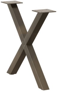 vidaXL Nogi do stolika kawowego, 2 szt., 50x(42-43) cm 4