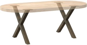 vidaXL Nogi do stolika kawowego, 2 szt., 50x(42-43) cm 8