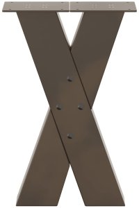 vidaXL Nogi do stolika kawowego, 2 szt., 28x(42-43) cm 5