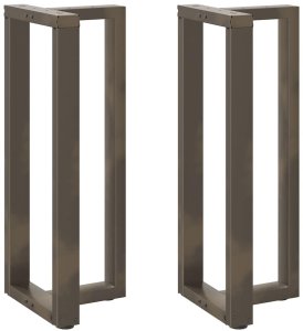 Nogi do stołu barowego, 2 szt., 50x35x(100-101) cm, stal Lumarko! Lumarko! 1