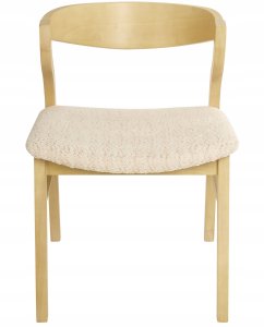 Beliani Zestaw 2 krzeseł do jadalni MAROA Drewno Jasnobeżowy 5