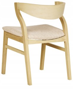 Beliani Zestaw 2 krzeseł do jadalni MAROA Drewno Jasnobeżowy 6