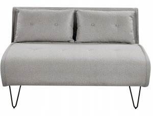 Beliani Komplet wypoczynkowy 3-osobowy jasnoszary VESTFOLD 6