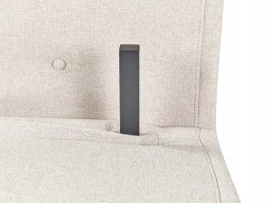 Beliani Sofa rozkładana 2-osobowa jasnobeżowa VESTFOLD 12