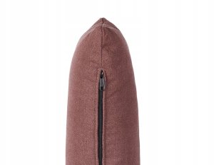 Beliani Sofa 3-osobowa burgundowa ANGE 13