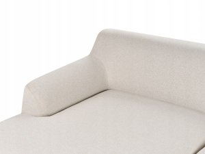 Beliani Narożnik prawostronny jasnobeżowy SOSJO 6