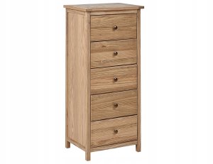 Beliani Komoda 50 cm jasne drewno SALTON 1
