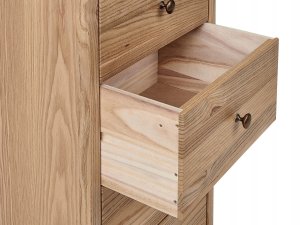 Beliani Komoda 50 cm jasne drewno SALTON 7