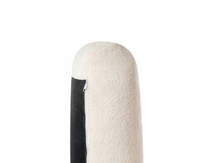 Beliani Narożnik prawostronny boucle biały SIGGARD 9