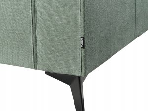 Beliani Sofa 3-osobowa zielona ANGE 12