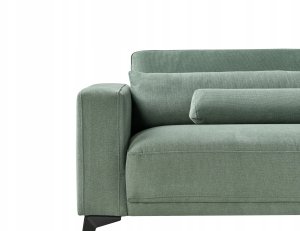 Beliani Sofa 3-osobowa zielona ANGE 7