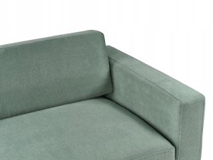 Beliani Sofa 3-osobowa zielona ANGE 9