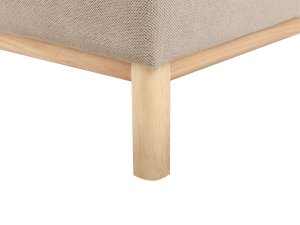 Beliani Sofa 3-osobowa beżowoszara SOSJO 8