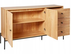 Beliani Komoda jasne drewno ARIZONA 4