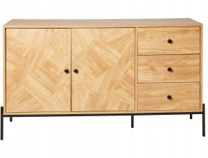 Beliani Komoda jasne drewno ARIZONA 5