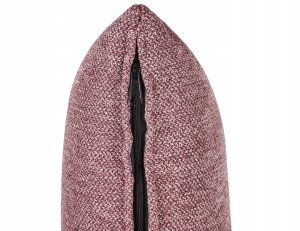 Beliani Szezlong prawostronny różowy LANNILS 8