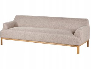 Beliani Sofa 3-osobowa jasnobrązowa SOSJO 4