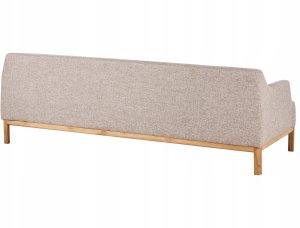 Beliani Sofa 3-osobowa jasnobrązowa SOSJO 5