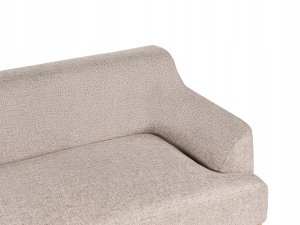 Beliani Sofa 3-osobowa jasnobrązowa SOSJO 6