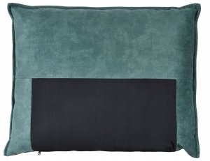 Beliani Narożnik welurowy lewostronny lazurowy ELVENES 6