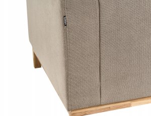 Beliani Narożnik prawostronny szarobeżowy SIGGARD 11