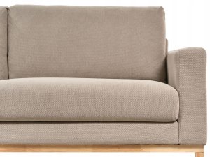 Beliani Narożnik prawostronny szarobeżowy SIGGARD 8