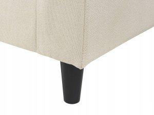 Beliani Narożnik lewostronny jasnobeżowy ELVENES 10