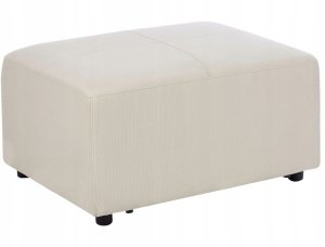 Beliani Narożnik z otomaną lewostronny jasnobeżowy KOHLO 7