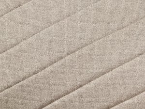 Beliani Sofa rozkładana len syntetyczny jasnobrązowa SENJA 11