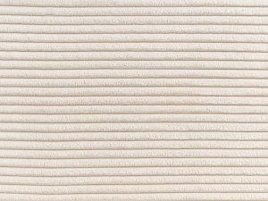 Beliani Narożnik prawostronny sztruksowy jasnobeżowy SIGGARD 13